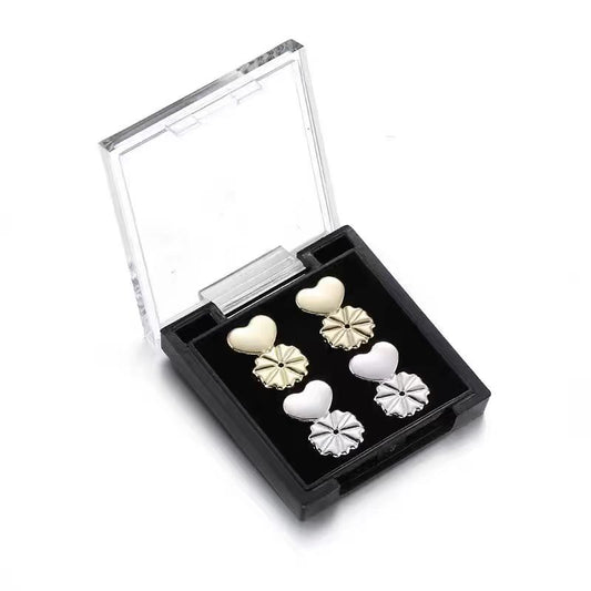 Adjustable 925 Sterling Silver Earring Backs Replacements for Heavy Earrings Hypoallergenic Support for Earrings