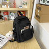 Fresh Contrast Color Student Bag New Summer Trend Early High School Girl Backpack Nylon Cloth Light Weight School Bag