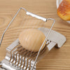 Kitchen Supplies Stainless Steel Egg Cutter Egg Slicer Japanese Creative Kitchen Tools