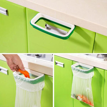 Solid Hanging Kitchen Trash Holder